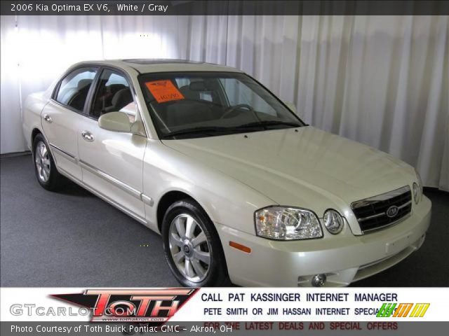 2006 Kia Optima EX V6 in White