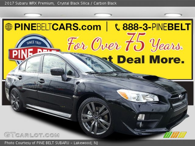 2017 Subaru WRX Premium in Crystal Black Silica
