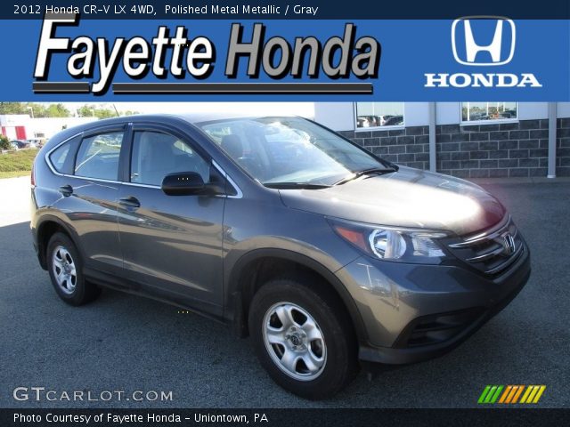 2012 Honda CR-V LX 4WD in Polished Metal Metallic