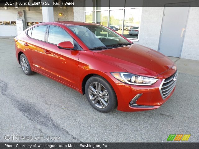 2017 Hyundai Elantra SE in Red