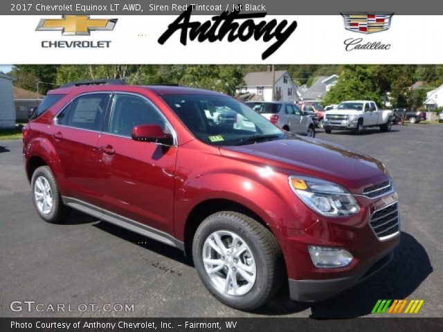 2017 Chevrolet Equinox LT AWD in Siren Red Tintcoat