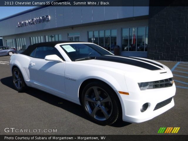 2013 Chevrolet Camaro SS Convertible in Summit White