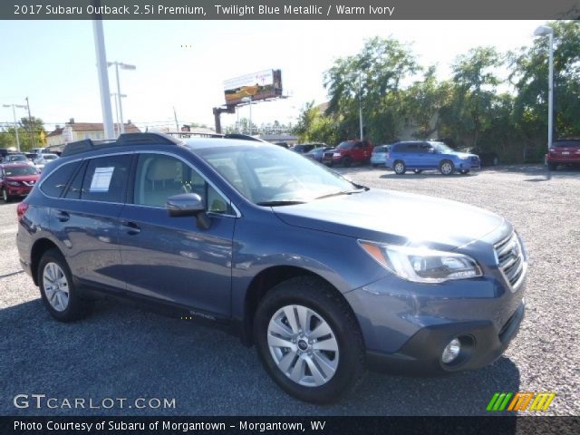 2017 Subaru Outback 2.5i Premium in Twilight Blue Metallic