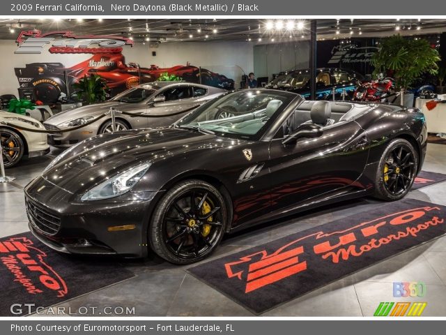 2009 Ferrari California  in Nero Daytona (Black Metallic)