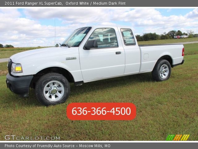 2011 Ford Ranger XL SuperCab in Oxford White