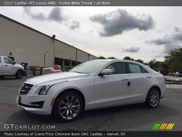2017 Cadillac ATS Luxury AWD in Crystal White Tricoat