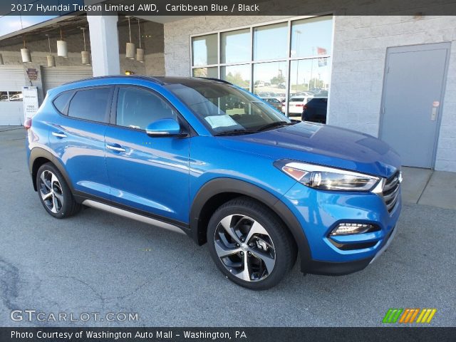 2017 Hyundai Tucson Limited AWD in Caribbean Blue