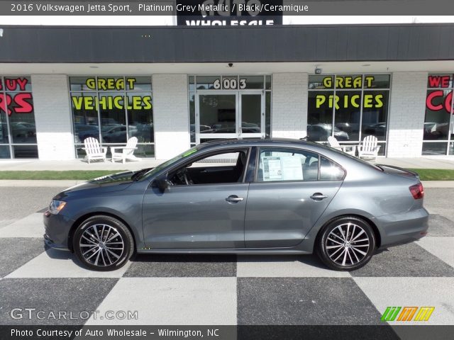 2016 Volkswagen Jetta Sport in Platinum Grey Metallic