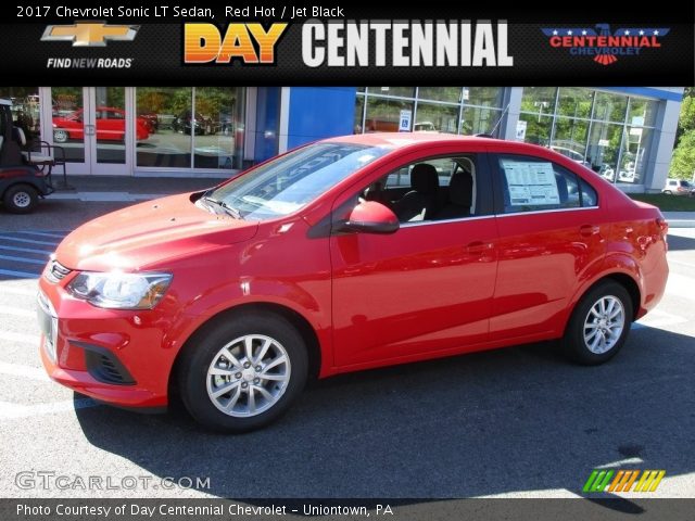 2017 Chevrolet Sonic LT Sedan in Red Hot