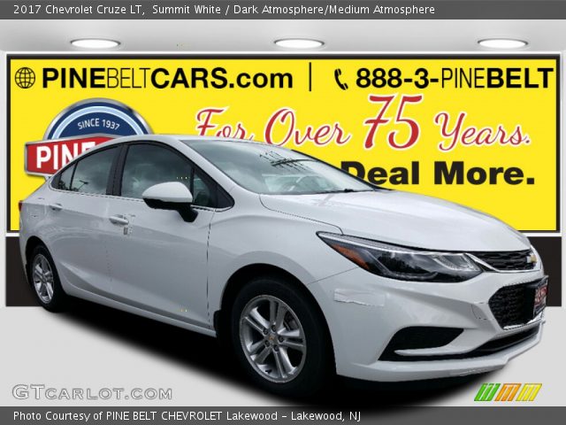 2017 Chevrolet Cruze LT in Summit White