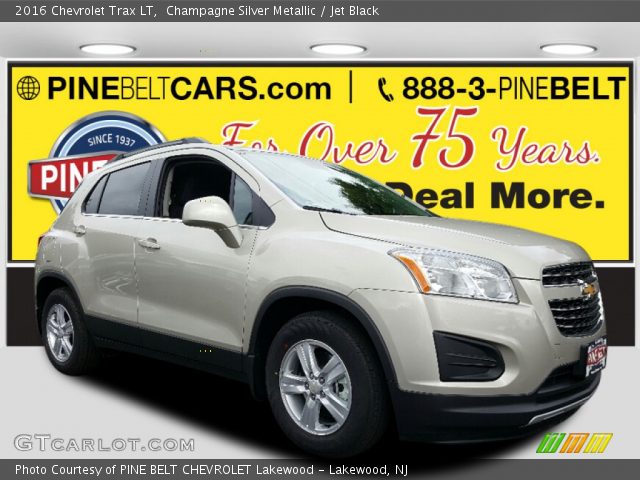 2016 Chevrolet Trax LT in Champagne Silver Metallic