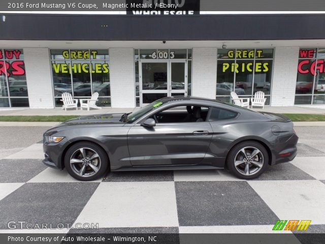 2016 Ford Mustang V6 Coupe in Magnetic Metallic