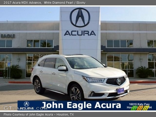 2017 Acura MDX Advance in White Diamond Pearl