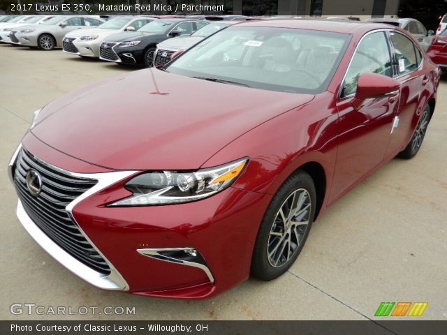 2017 Lexus ES 350 in Matador Red Mica