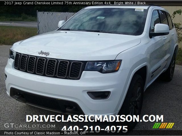 2017 Jeep Grand Cherokee Limited 75th Annivesary Edition 4x4 in Bright White