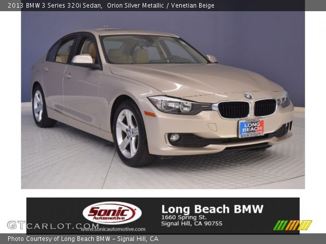 2013 BMW 3 Series 320i Sedan in Orion Silver Metallic