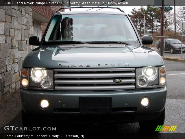 2003 Land Rover Range Rover HSE in Giverny Green Metallic