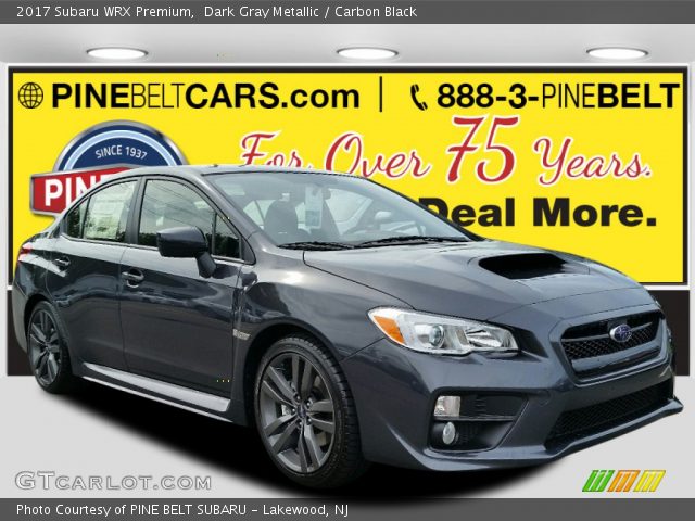 2017 Subaru WRX Premium in Dark Gray Metallic