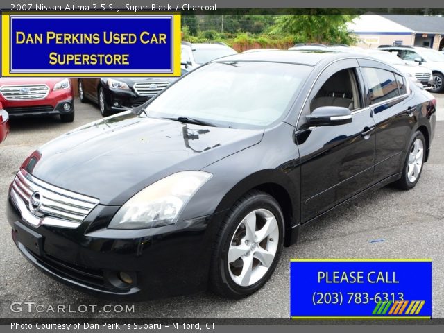 2007 Nissan Altima 3.5 SL in Super Black