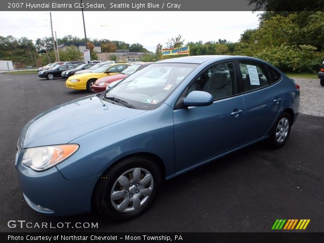 2007 Hyundai Elantra GLS Sedan in Seattle Light Blue