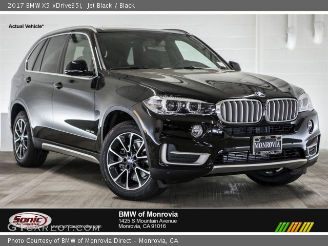 2017 BMW X5 xDrive35i in Jet Black