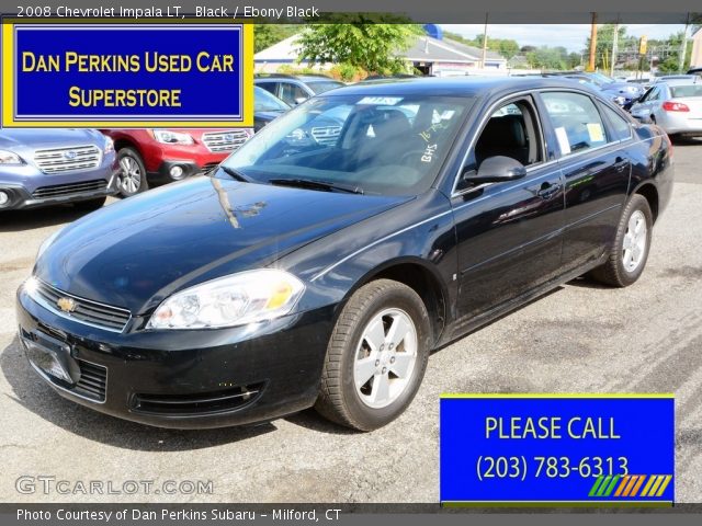 2008 Chevrolet Impala LT in Black
