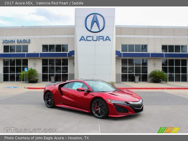 2017 Acura NSX  in Valencia Red Pearl