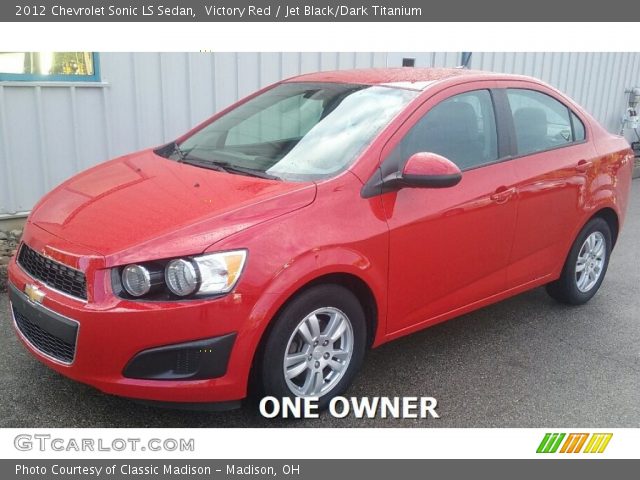 2012 Chevrolet Sonic LS Sedan in Victory Red
