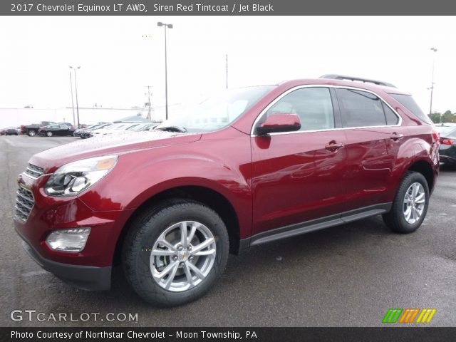 2017 Chevrolet Equinox LT AWD in Siren Red Tintcoat