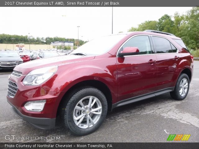 2017 Chevrolet Equinox LT AWD in Siren Red Tintcoat