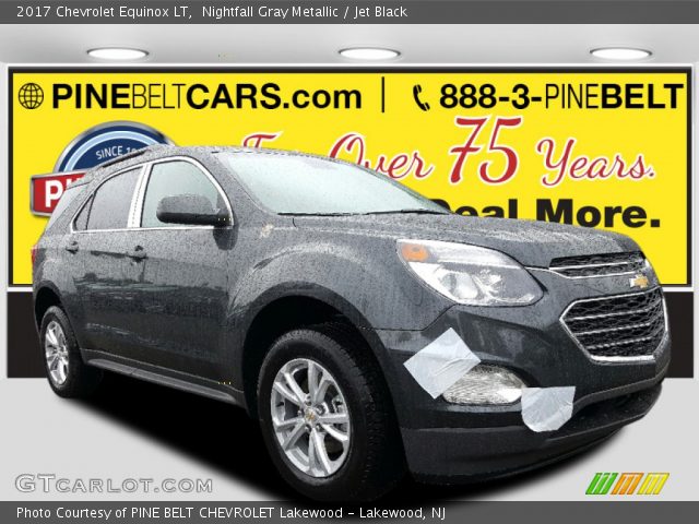 2017 Chevrolet Equinox LT in Nightfall Gray Metallic