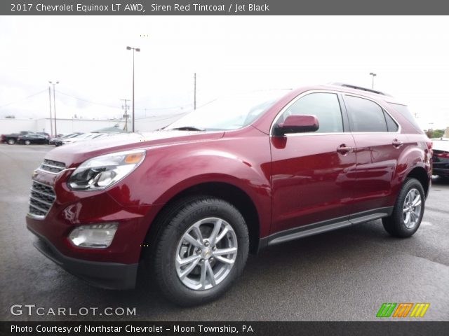 2017 Chevrolet Equinox LT AWD in Siren Red Tintcoat