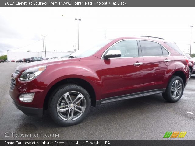 2017 Chevrolet Equinox Premier AWD in Siren Red Tintcoat
