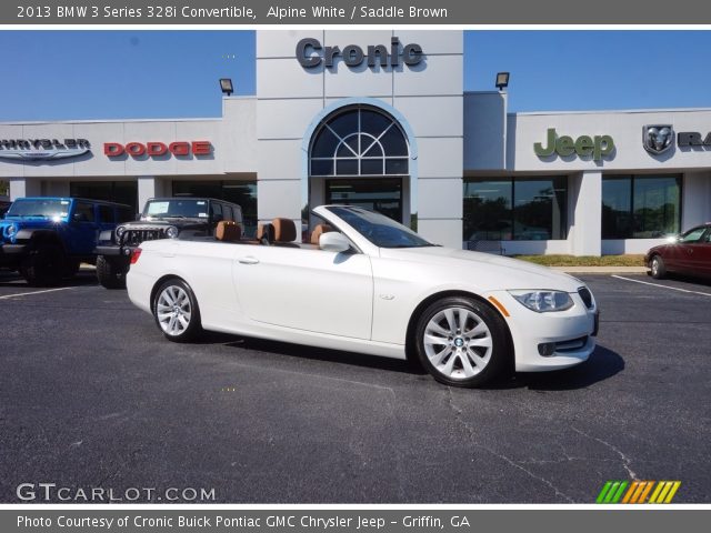 2013 BMW 3 Series 328i Convertible in Alpine White