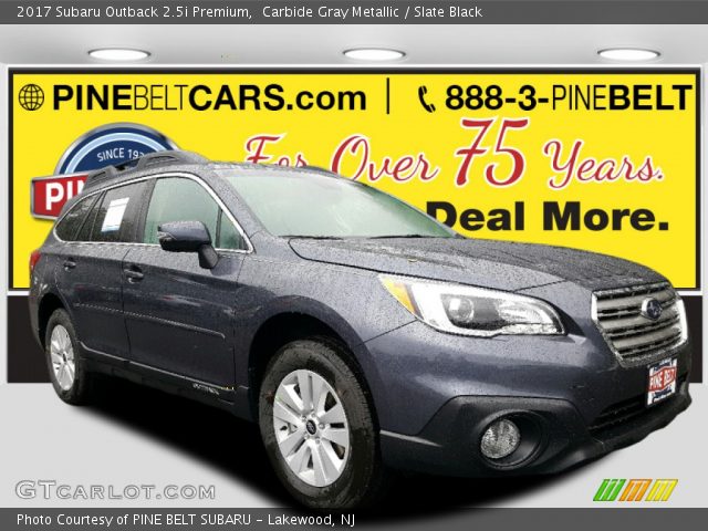 2017 Subaru Outback 2.5i Premium in Carbide Gray Metallic