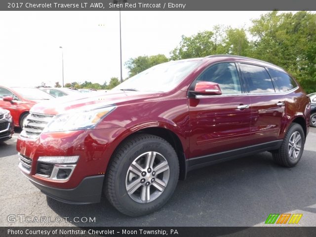 2017 Chevrolet Traverse LT AWD in Siren Red Tintcoat