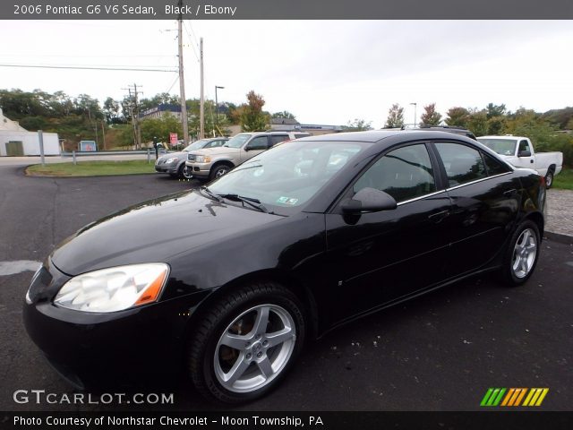 2006 Pontiac G6 V6 Sedan in Black