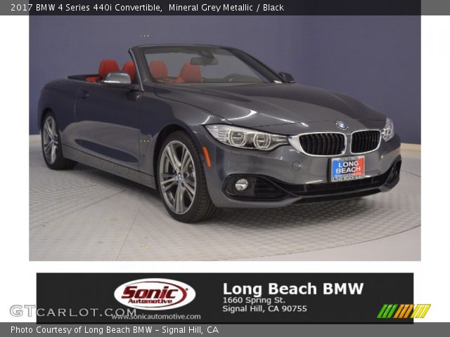 2017 BMW 4 Series 440i Convertible in Mineral Grey Metallic