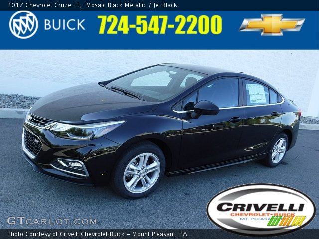 2017 Chevrolet Cruze LT in Mosaic Black Metallic
