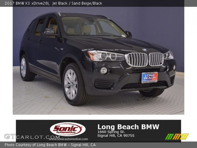 2017 BMW X3 xDrive28i in Jet Black