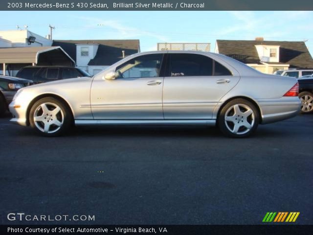 2003 Mercedes-Benz S 430 Sedan in Brilliant Silver Metallic