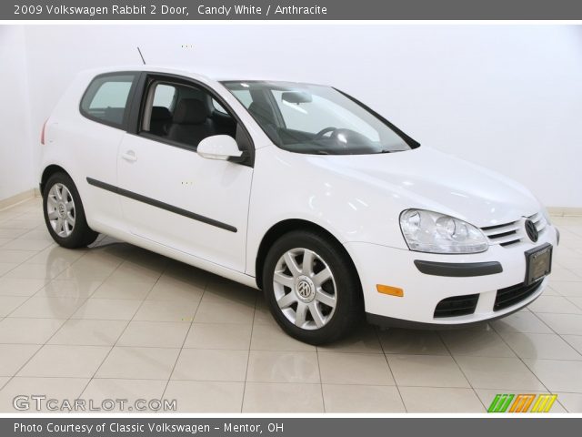 2009 Volkswagen Rabbit 2 Door in Candy White