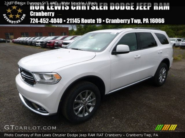 2017 Dodge Durango SXT AWD in White Knuckle