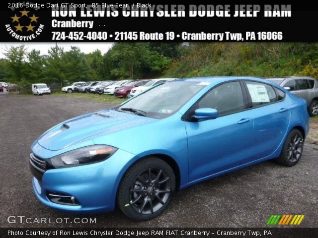 2016 Dodge Dart GT Sport in B5 Blue Pearl