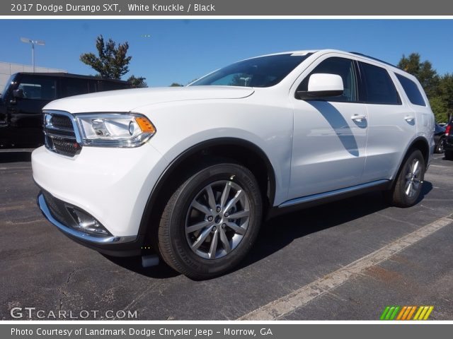 2017 Dodge Durango SXT in White Knuckle
