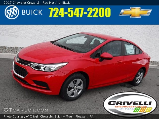 2017 Chevrolet Cruze LS in Red Hot