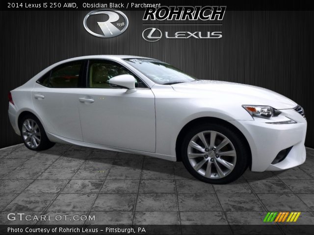 2014 Lexus IS 250 AWD in Obsidian Black