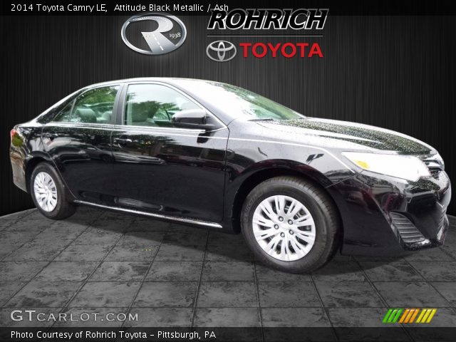 2014 Toyota Camry LE in Attitude Black Metallic