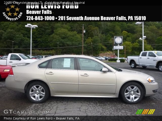 2010 Chevrolet Impala LT in Gold Mist Metallic