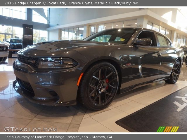 Granite Crystal Metallic 2016 Dodge Charger R T Scat Pack